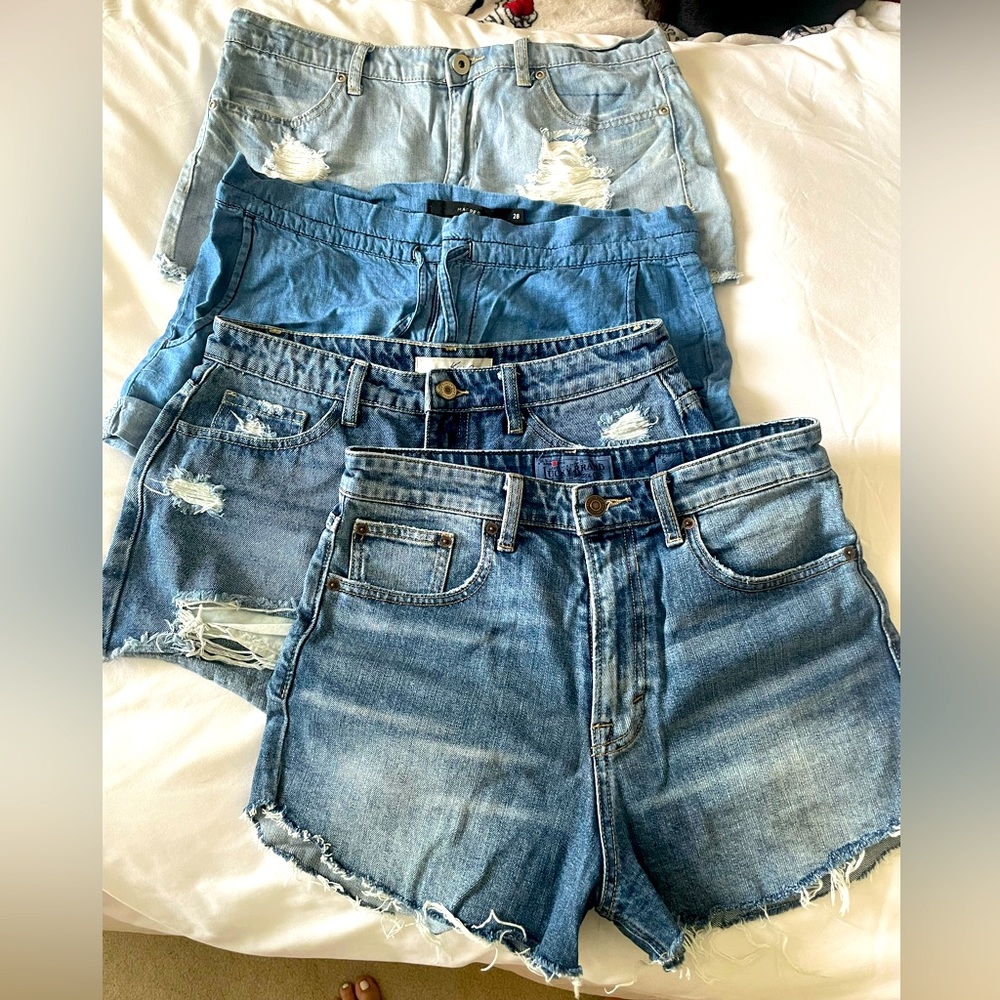 Denim shorts bundle 2!